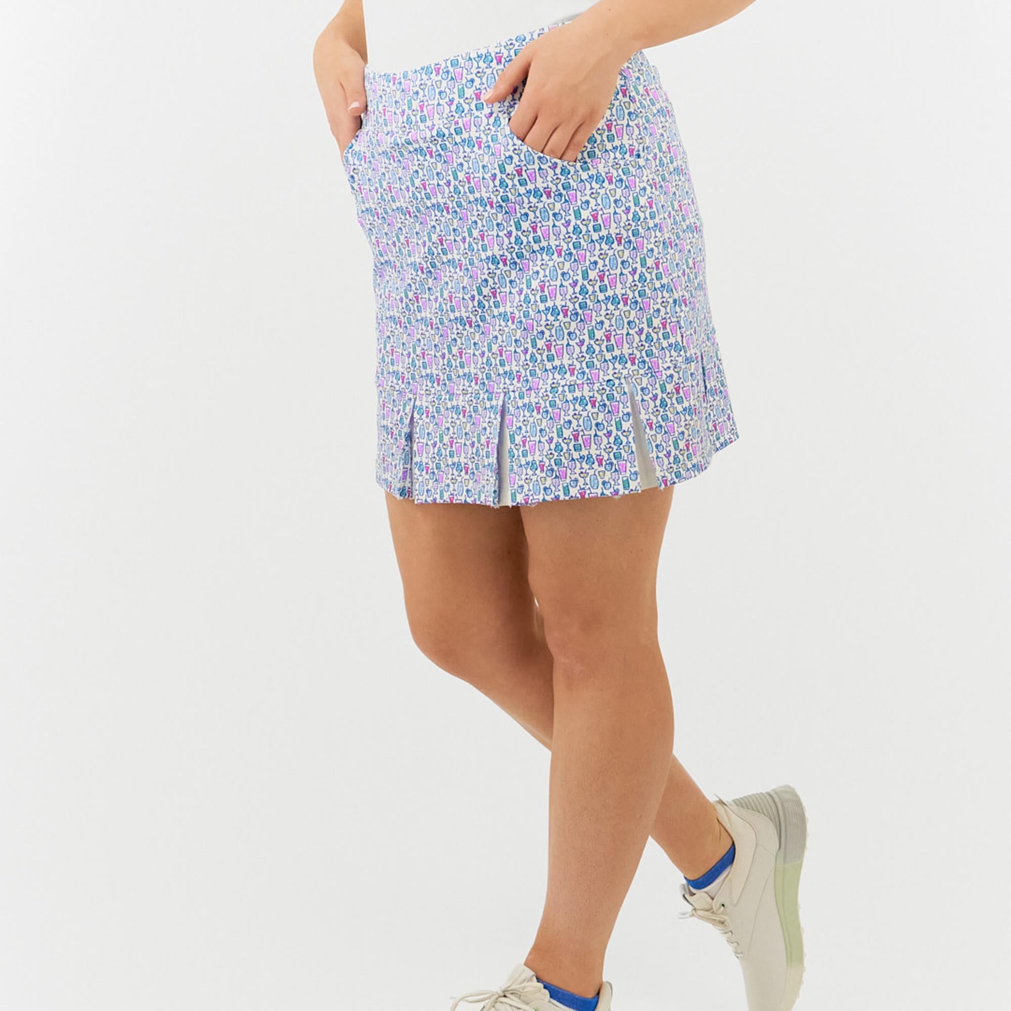 Pure Golf Alda Ladies Golf Skort Over Eighteen
